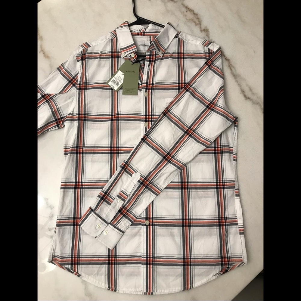Goodfellow Plaid Button Down